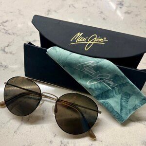 Maui Jim "Pele's Hair" Sunglasses - Titanium Frame, Amber Lenses